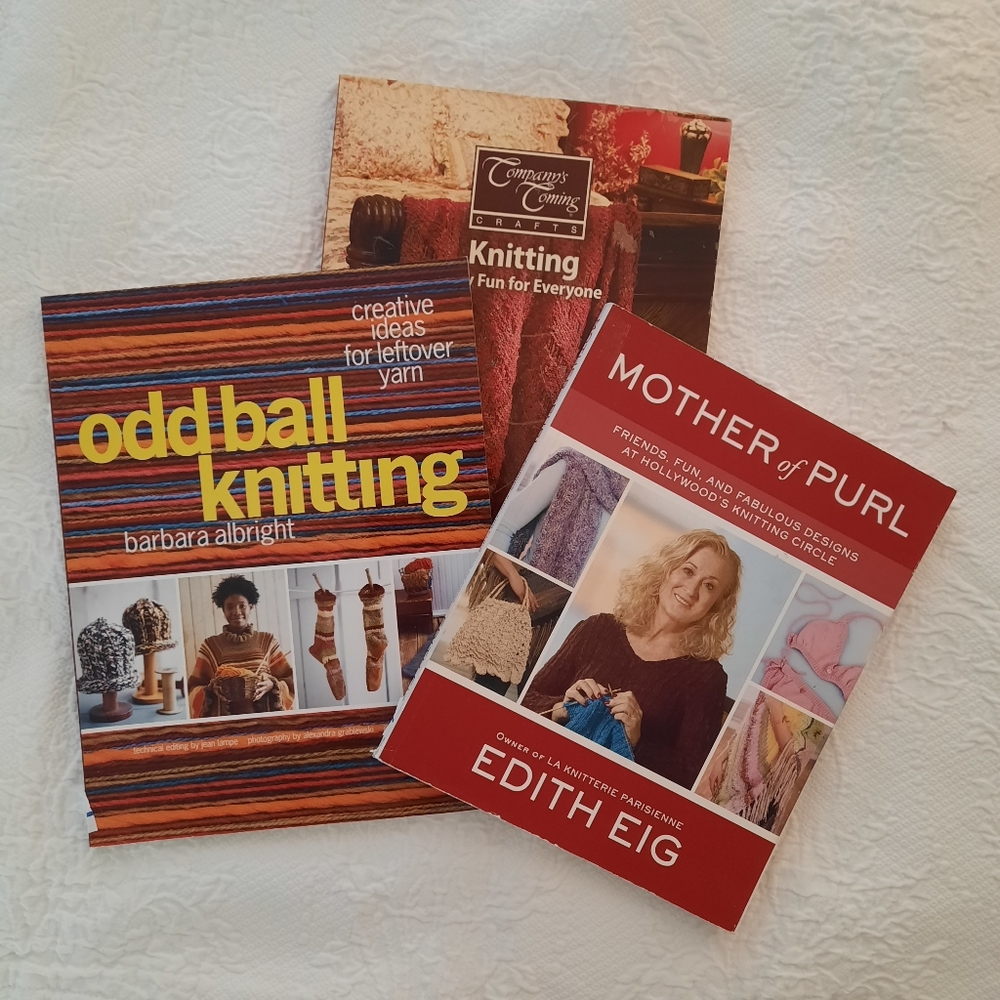 Knitting Book Collection of 3
